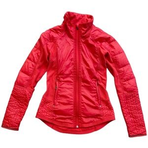 Lululemon Run Bundle Up Jacket Only in Love Red Size Rare Small